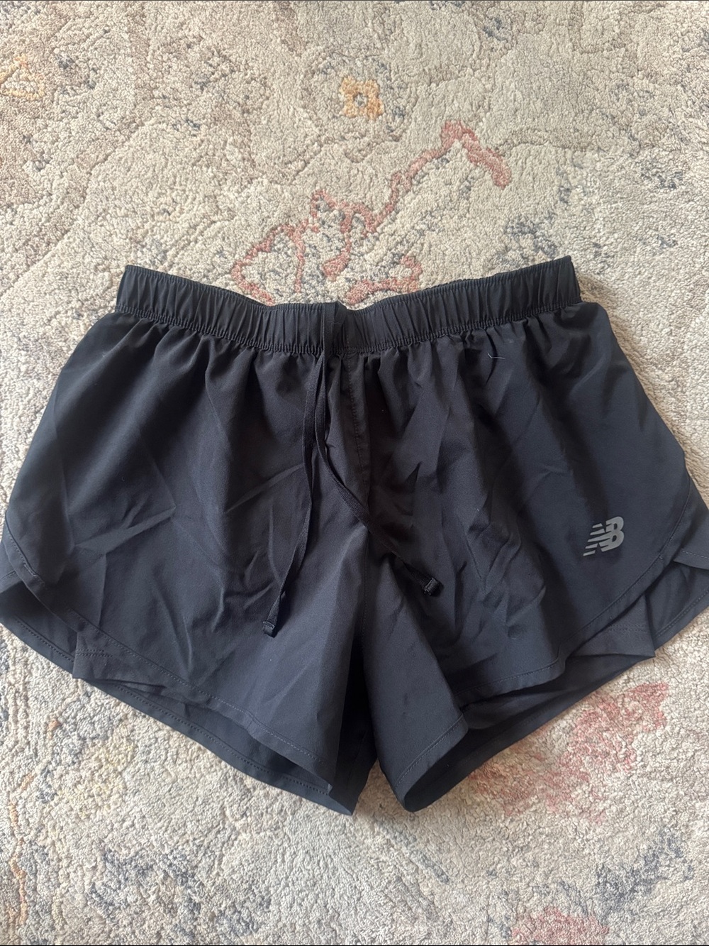 New Balance Women's Black Athletic Running Shorts